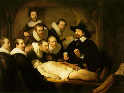 The anatomy lesson of Dr Nicolaes Tulp