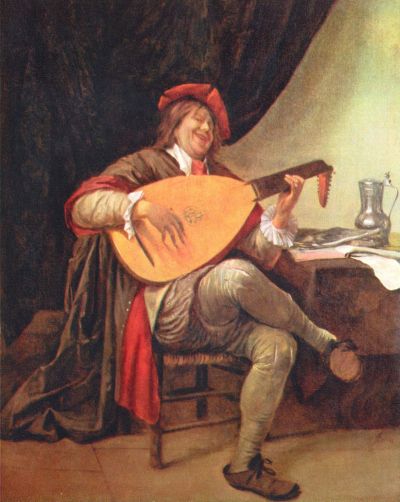 Self-portrait as a lutenist